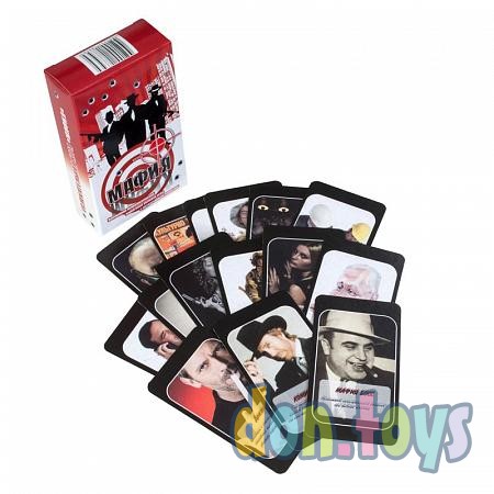 ​Настольная карточная игра Мафия, 15 карт, арт. zdmbl, фото 2