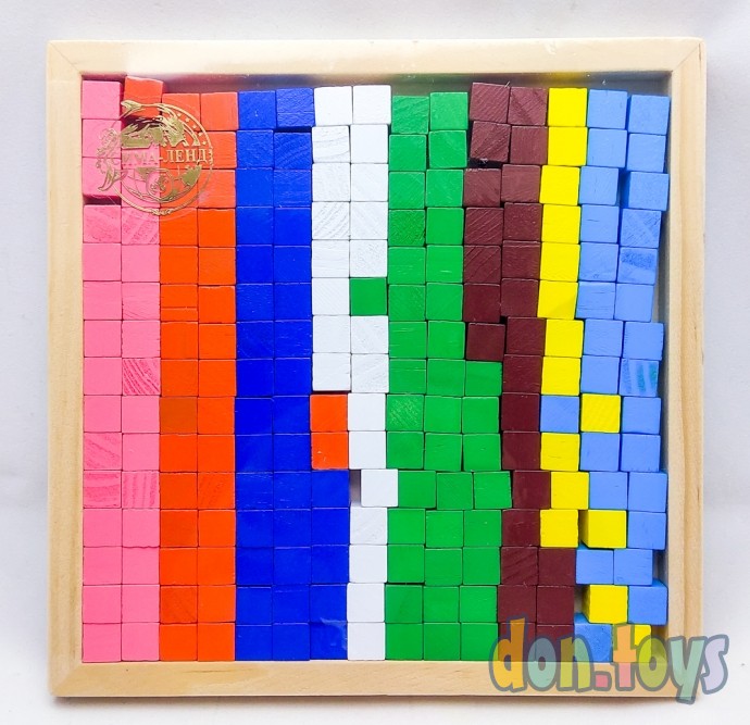 Мозаика. Цветные кубики "Городской транспорт", арт. 21523 (4475176), фото 3
