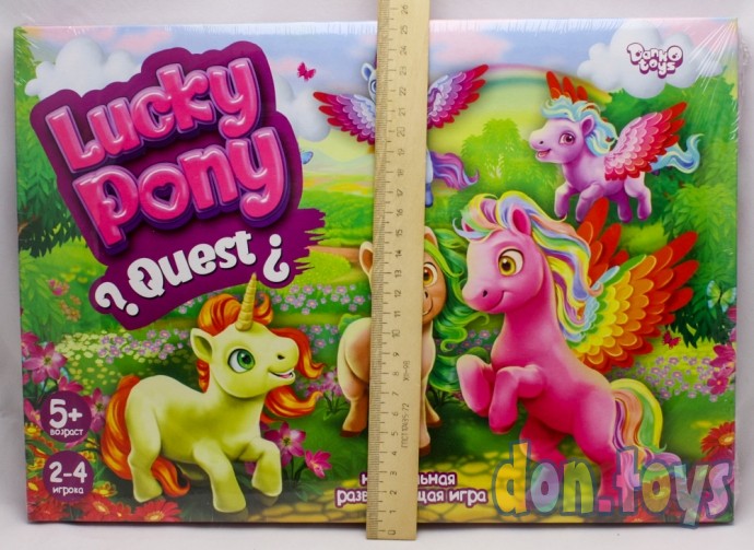 ​Развлекательная настольная игра серия «Lucky Pony», арт. DT G100, фото 3
