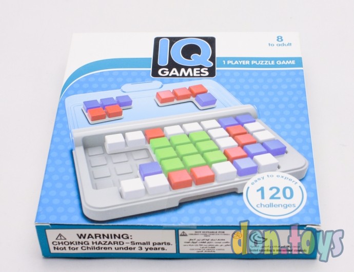 ​Игра головоломка "IQ-Games", Квадраты, 120 испытаний, арт. 1837717, фото 4
