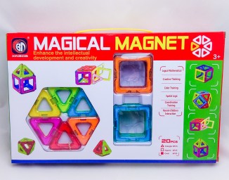 ​Конструктор магнитный "Магический магнит", 20 деталей, арт. 2336531