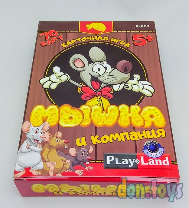 Настольная карточная игра Мышка и компания, арт. R-803, фото 4