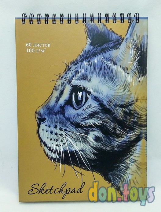 ​Скетчпад Кот-Собака, А5, 60 листов, 100 г/м2, арт. 50848, фото 2