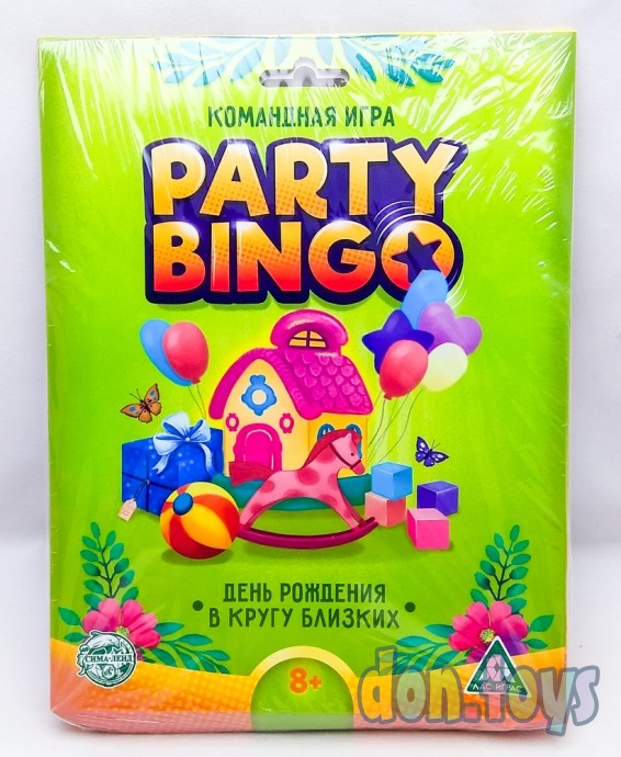 Командная игра «Party Bingo. День Рождение в кругу близких», 8+, арт. 21550 (5309123), фото 1