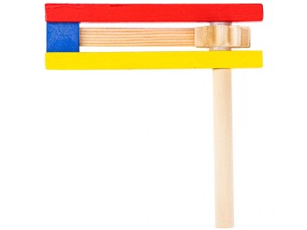 ​Деревянная игрушка. Трещотка 11 см, арт. AN02190