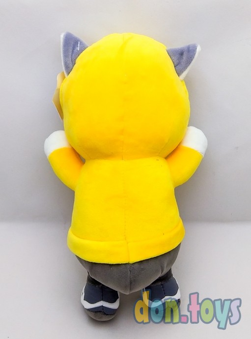 Мягкая игрушка Собачка в толстовке с капюшоном, желтый, фото 6