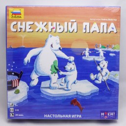 Настольная игра Снежный папа, арт. 8943