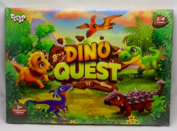 Развлекательная настольная игра серия «Dino Quest», арт. DT G99