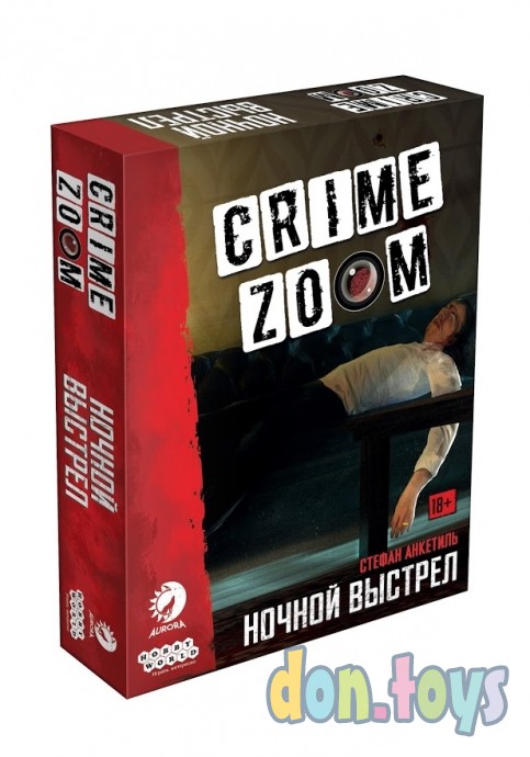 ​Настольная игра Crime Zoom: Выстрел в ночи (на русском), арт. 915330, фото 1