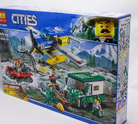 ​Конструктор Bela "Citles" 10864, Ограбление у горной речки, 409 деталей (аналог Lego City 60175)