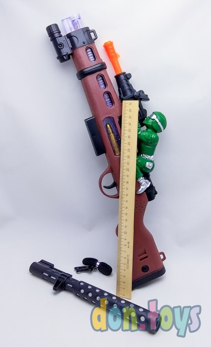 ​Автомат музыкальный со светом и звуком Sniper rifle, арт. 20735 (1060-1), фото 8