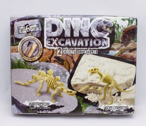 ​Набор для проведения раскопок "Dino Excavation" DEX-01-04,05,06 Динозавры "ДАНКО ТОЙС"