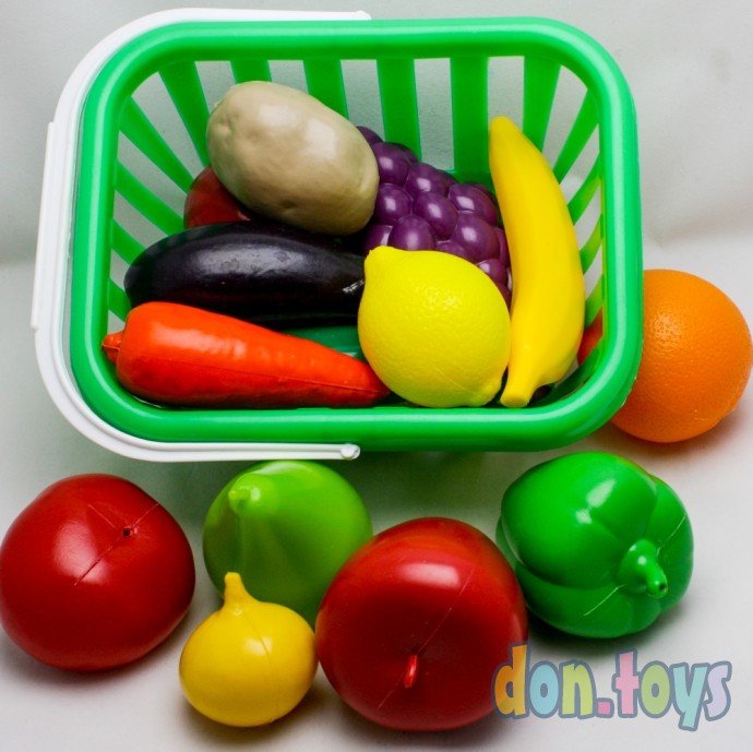 ​Набор фруктов и овощей в корзинке,, фото 4