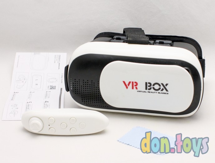 ​Очки виртуальной реальности VR BOX 2.0 + пульт, арт. A0668, фото 1