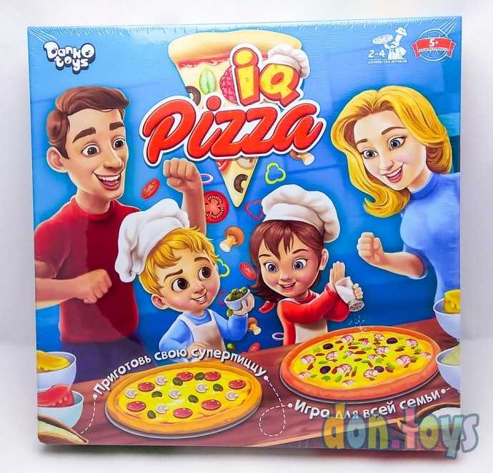 ​Настольная развлекательная игра Приготовь свою суперпиццу, серии IQ Pizza, арт. G-IP-01, фото 1