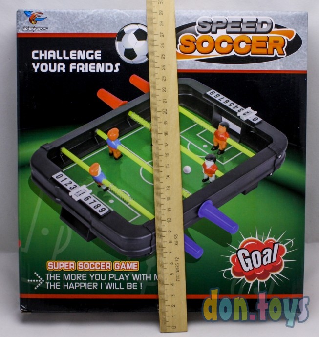 ​Настольная игра Футбол, в комплекте игровое поле, мяч 2 шт., арт. 2158, фото 3