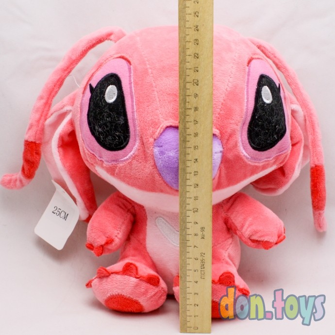​Мягкая игрушка Стич розовая - Ангел, 30 см, фото 3