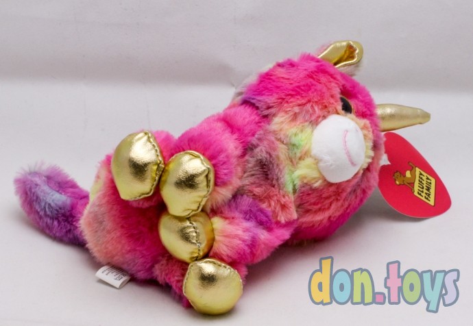 ​Крошка Единорог 15 см, розовый Fluffy Family, фото 3