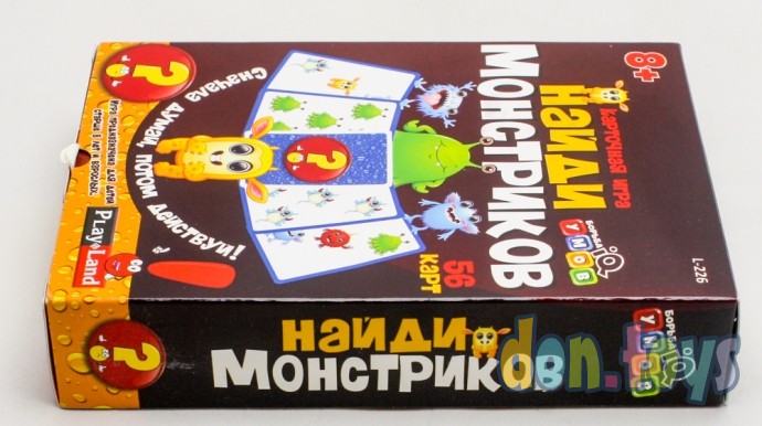 ​Карточная развивающая игра Найди монстриков, фото 4