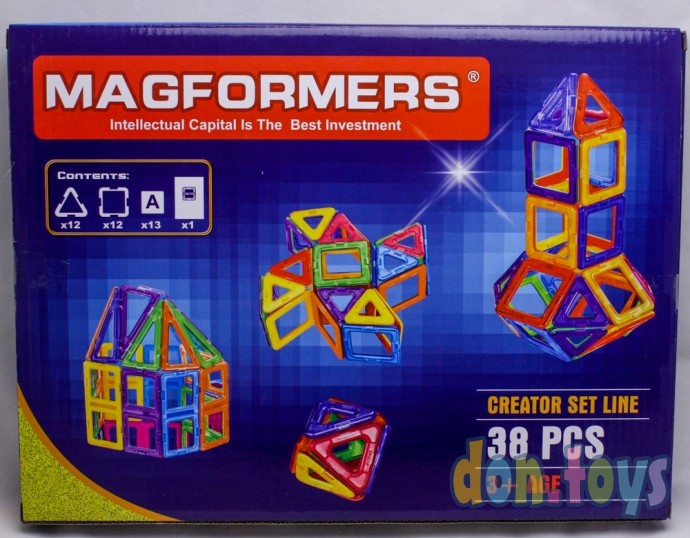 ​Конструктор магнитный Magformers, 38 деталей, арт. 1849-217, фото 2
