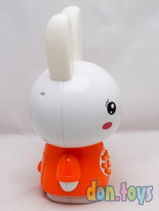 ​Интерактивная игрушка Зайка (б/у) в отличном состоянии, силиконовые светящиеся уши, фото 3