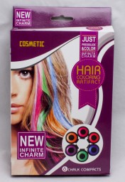 ​Мелки для волос 6 цветов, арт. KJX-3