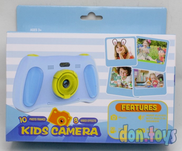 ​Детский фотоаппарат «Талантливый фотограф», цвет синий, арт. 5618640, фото 3
