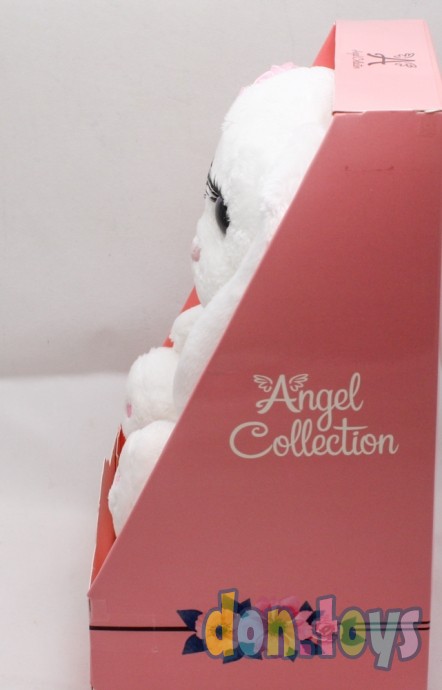​Зайка Глазастик с цветком 20 см, Angel Collection, арт.682129, фото 5