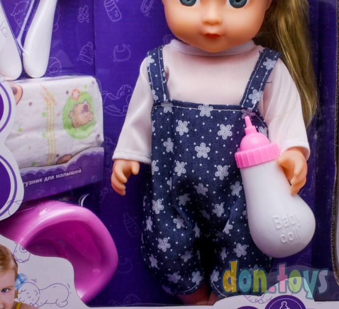 ​Функциональная кукла Мой пупсенок в комбинезоне, арт. 972693, фото 5