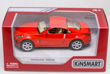 Машинка металлическая KINSMART инерция, 1:34 Nissan 350Z, арт. 5061