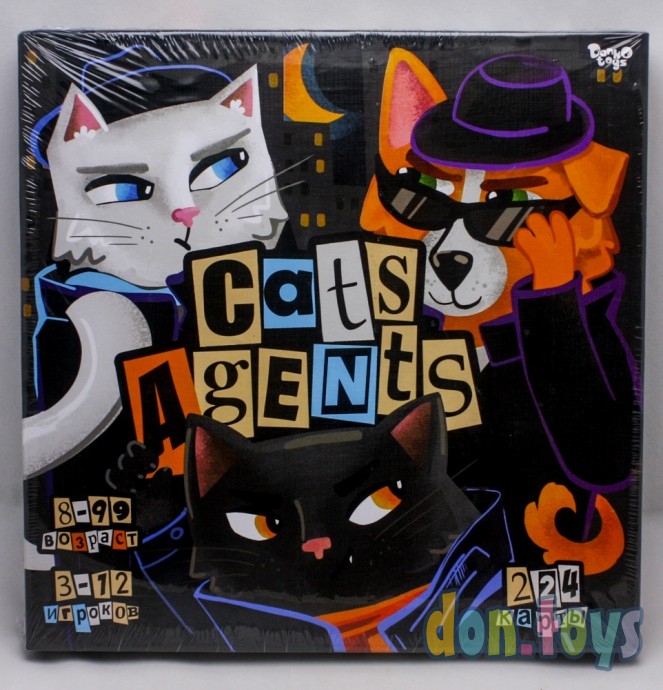 ​Развлекательная настольная игра серии «Cats Agents», арт. G-CA-01, фото 1