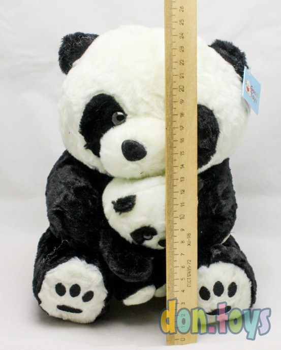 ​Мягкая игрушка Панда с малышом, фото 4