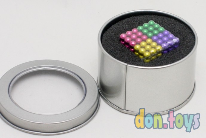 ​Магнитный неокуб цветной из магнитных шариков, 216 шт., фото 2